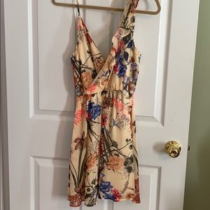Astr short floral dress